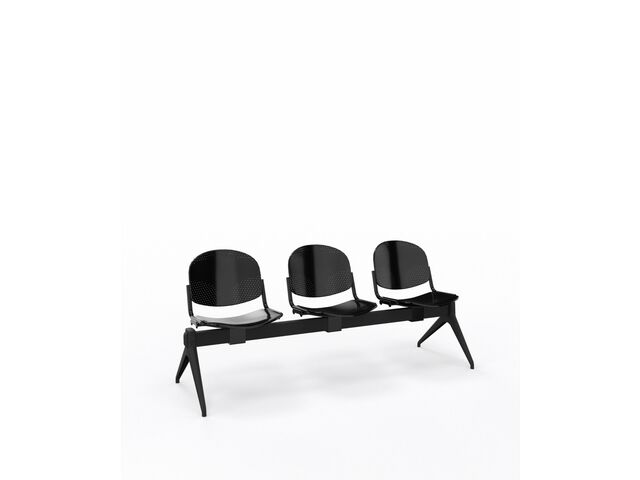 Sièges sur poutre 3 places