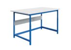 Poste de travail PACKLOG plateau stratifié réglable à haute résistance thermique