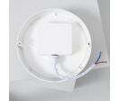 Plafonnier LED Extérieur Rond 25W Blanc IP65 Ø175 mm - Blanc Chaud 2300K - 3500K