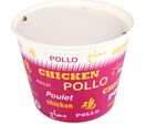 Pot chicken bucket avec couvercle 85OZ 250 CL PPT (X300-6X50) Firplast
