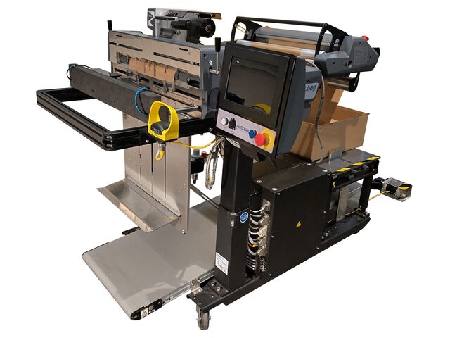 Ensacheuse e-Commerce Hybride Papier / Polyéthylène 850HB de marque AUTOBAG
