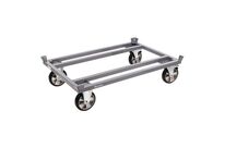 Manutan Expert - Plateau roulant en acier - Charge 1200kg - Roulettes TPE Ø200mm - 10 ans garantie