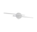 Plafonnier LED 2x7W SMD IP44 - Blanc Neutre 4000K - 5500K / Noir