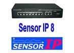 Centrale de surveillance Ethernet SNMP pour capteur, alerte mail, SMS | Sensor IP8 
