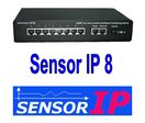 Centrale de surveillance Ethernet SNMP pour capteur, alerte mail, SMS | Sensor IP8 