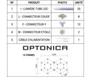 Kit 14 LED Hexagonal 315W - Forme Double Hexagone - Blanc Froid 6000K - 8000K