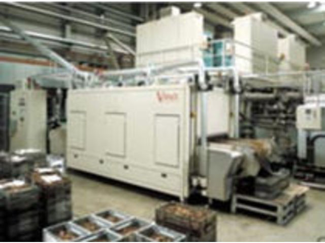 Four tunnel de polymérisation : max. 350 °C - VDU