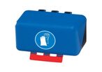 Secubox - Boîte Rangement Mini Gants EPI - Bleu - Format Mini - 236x120x120mm