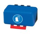 Secubox - Boîte Rangement Mini Gants EPI - Bleu - Format Mini - 236x120x120mm