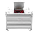 Cuve réservoir Diesel-Gasoil en métal 980 L - Pompe 230 V et pistolet automatique MW Tools TDCM1000230