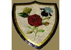 Blason en mosaiques