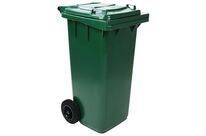 Manutan Expert - Poubelle Full Color 120L Verte - Tri Sélectif - 62% Recyclé - Mobile