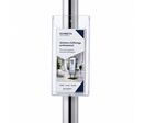 Porte-brochures pour poteaux 1 cases 1/3 A4