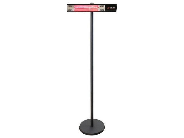 Chauffage radiant électrique sur pied REH 2000 TLC tête inclinable - SPLUS