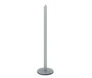 Piètement Aluminium anodisé naturel H.190cm SUR SOCLE ø 45cm