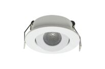 Mini Spot LED Encastrable 1.5W ø52mm - Blanc