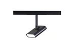 Spot LED sur Rail Magnétique Rectangulaire 48V 5W Orientable NOIR - Blanc Chaud 2300K - 3500K