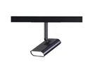 Spot LED sur Rail Magnétique Rectangulaire 48V 5W Orientable NOIR - Blanc Chaud 2300K - 3500K