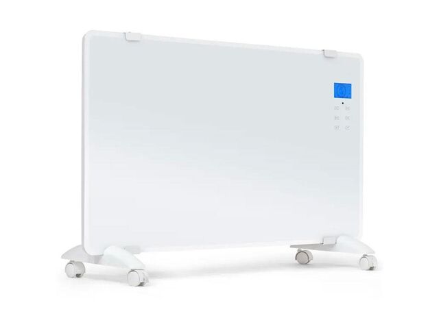 Convecteur design blanc électrique monophasé en verre TCH 2010 E - TROTEC