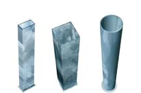 Fourreau acier galvanisé avec vis de blocage