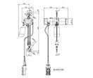 Petit palan électrique monophasé Eléphant - Vitesses 1, 2 ou variable - 250 à 500 kg