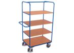 Chariot à 4 étagères repliables