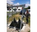 Portique mobile pliable aluminium — levage et sécurité des personnes EN795