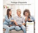 Lampe connectée Wifi RGBW 2A Dimmable Tactile