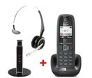 Pack Gigaset AS405 + casque sans-fil GN9120 Gap