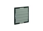 Grille à volets gravitaires et anti volatile - VORTICE-AXELAIR