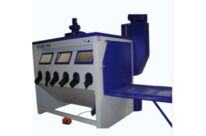 Cabine de Sablage Industrielle à Plateau Rotatif | Laborex 