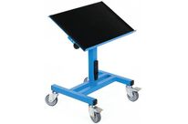 Sofame - Desserte d&amp;#039;atelier réglable - Hauteur 600-850 mm - Plateau inclinable - Charge 150 kg - Bleu