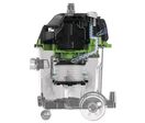 Aspirateur eau et poussière avec filtre EPA E10 - cuve en plastique de 20 litres - 1 moteur 1,2 kW 230 V Cleancraft WETCAT 120 RH