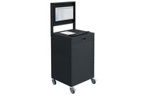 Sofame - Armoire Informatique d&amp;#039;Atelier Modulinfo - Anthracite - Mobile, Éco-responsable, Acier, 1140mm H