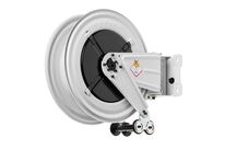 Enrouleur d&amp;#039;eau chaude sans tuyau ø 3/8 200 bars avec support mural pivotant Raasm RA.8420.300