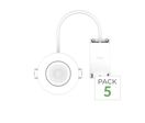 Pack de 5 - Spot LED étanche IP65 Encastrable Dimmable CCT 6W Alu