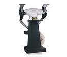 Touret à meuler industriel dia. 250 mm 1400 rpm 1100 W 400V garantie Optimum 10 ans avec socle aspiration Optigrind GZ25DD