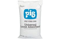 Pig - Absorbant Végétal Fire-Dri Granulés - 15 L - Huiles &amp;amp; Hydrocarbures - Sac 6 kg - Recyclable