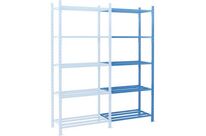 Manorga - Rayonnage Combi-Plus Suivant - 5 Niveaux 2000x1260x600mm - Charge 2500kg - Montage Facile