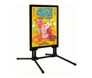 Panneau Cadro-Clic 4 Ressorts B1 100x70 + Base Métal NOIR