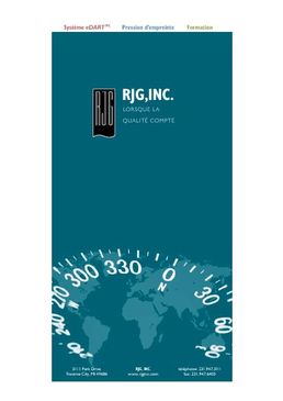 Injection plastique, pression d'empreinte, pourquoi RJG ?