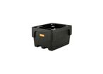 Bac de rétention 1 100 litres CUBI-PE pour 1 cubitainer sans caillebotis - Pour huiles,