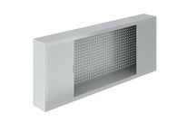 Armoire fond plans de travail à rideaux