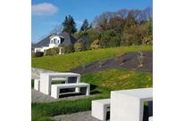 Table béton + 2 banquettes béton - Bordeaux