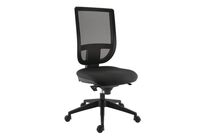 Sokoa - Chaise de bureau Cosmic Résille - Noir - Ergonomique 8h - Éco-responsable NF Environnement