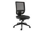 Sokoa - Chaise de bureau Cosmic Résille - Noir - Ergonomique 8h - Éco-responsable NF Environnement