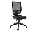 Sokoa - Chaise de bureau Cosmic Résille - Noir - Ergonomique 8h - Éco-responsable NF Environnement