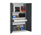 Armoire d'atelier haute 4 étagères