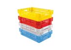 Caisse plastique ajourée liaison froide GILAC - 600 x 400 mm - 27 à 37 L