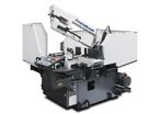 Scie à ruban automatique CNC pour métaux 0-60° capacité 300 mm 2,4 kW 400V variateur de fréquence 20-100 m/min Metallkraft BMBS300X320 CNC-G